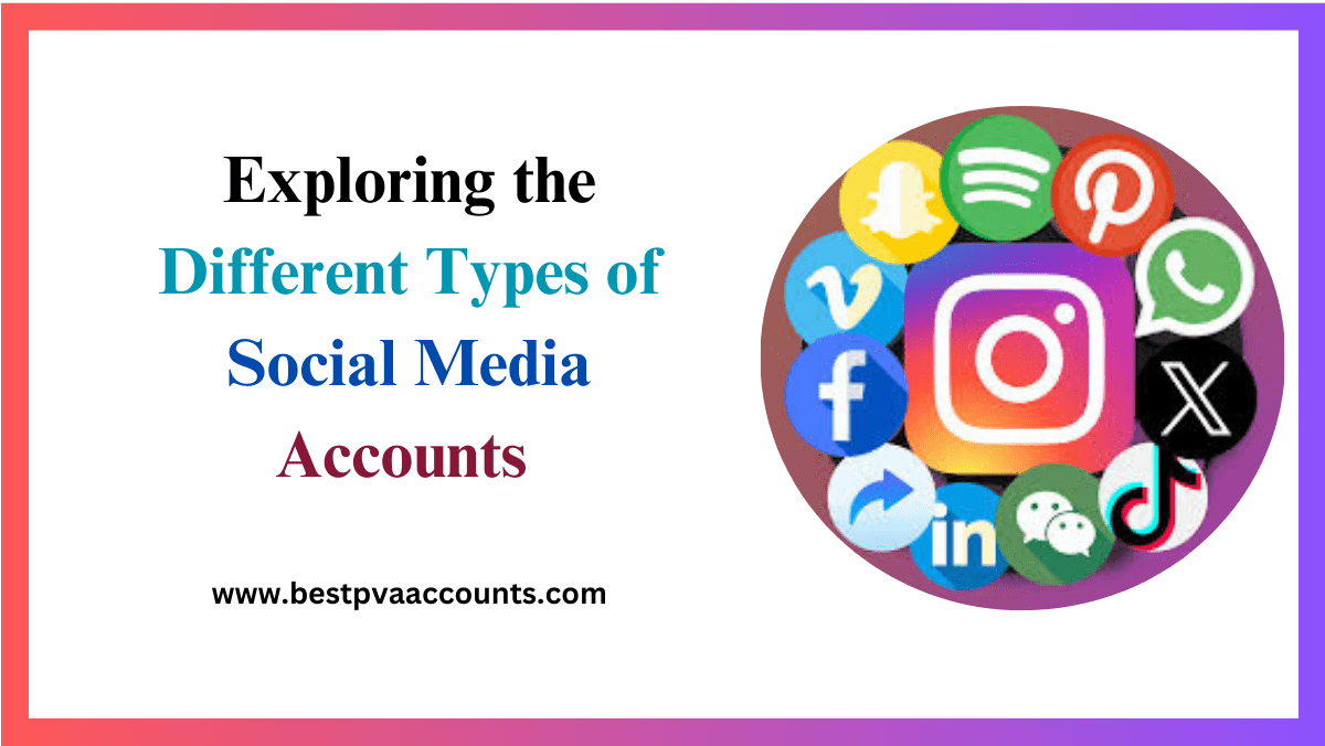 Exploring the Different Types of Social Media Accounts