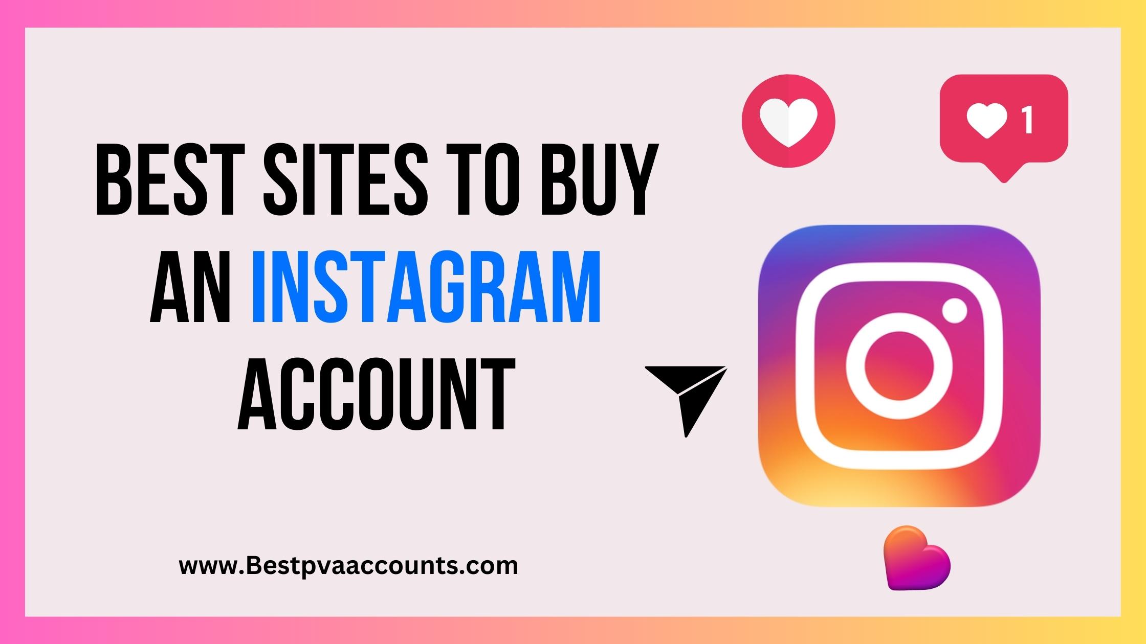 buy an instagram account