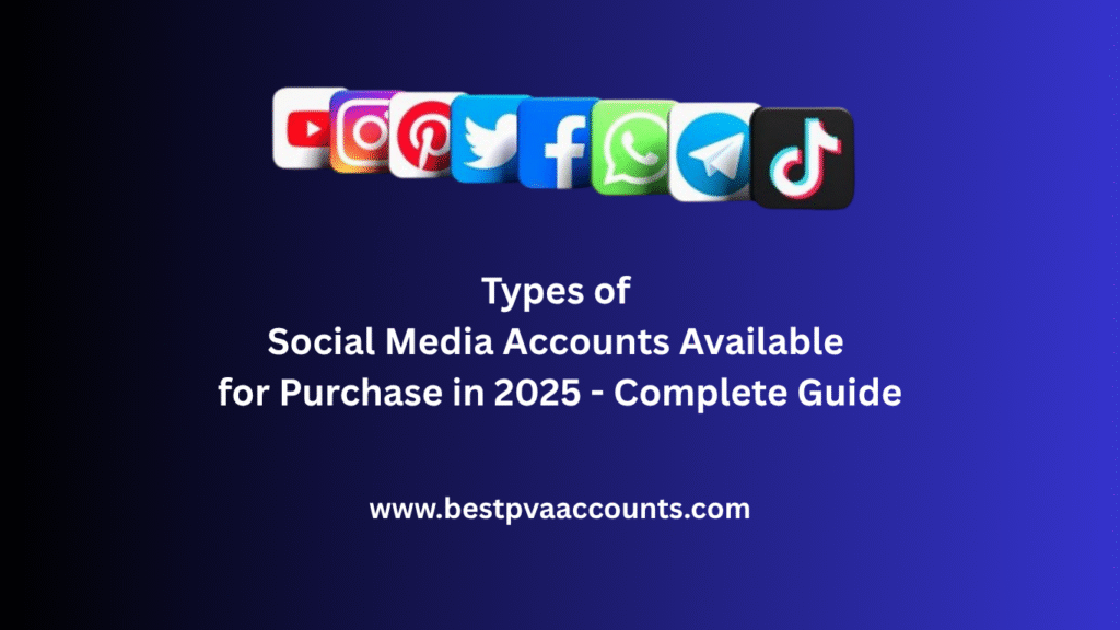 social media accounts