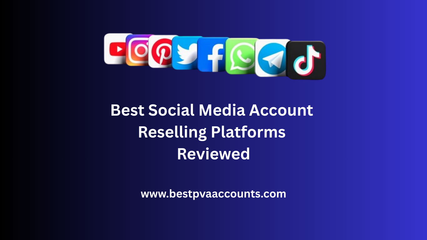 Social Media Account Reselling