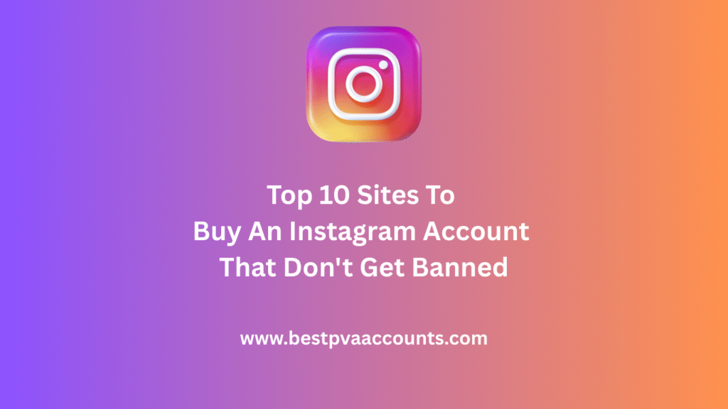 Buy An Instagram Account