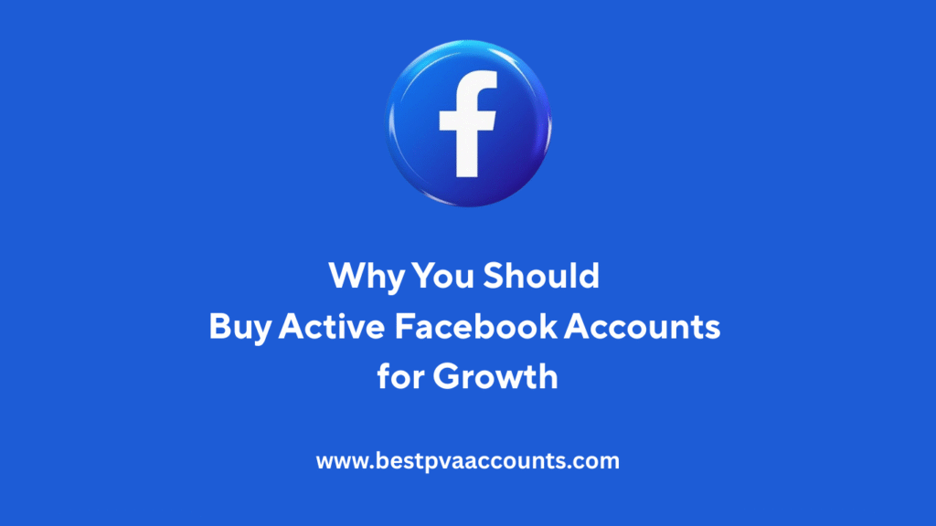 Buy Active Facebook Accounts