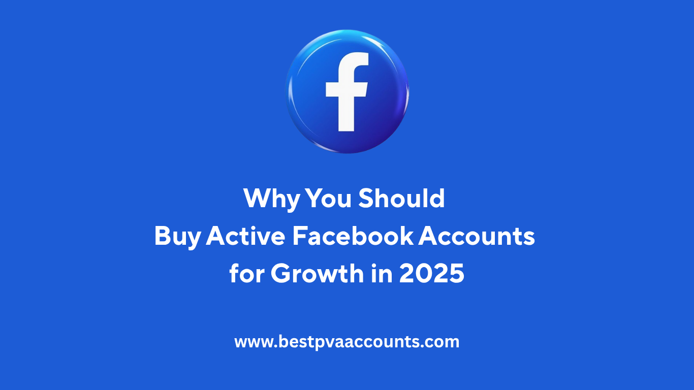 Buy Active Facebook Accounts