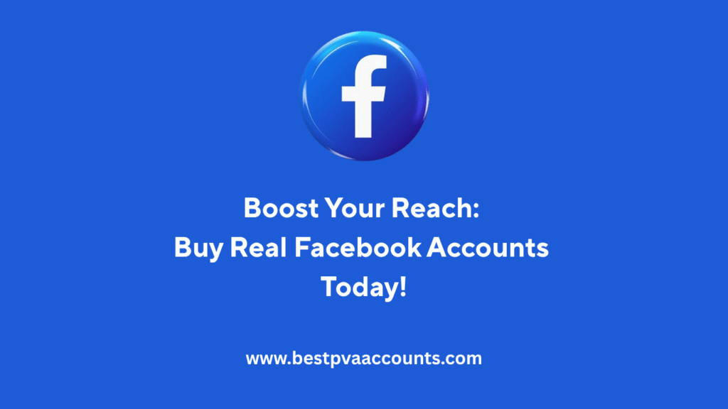 Buy Real Facebook Accounts