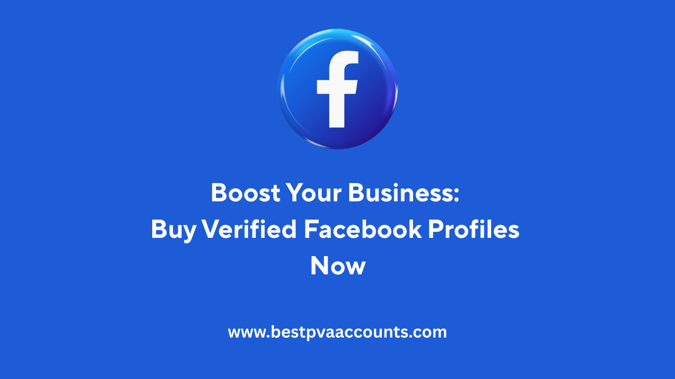 Buy Verified Facebook Profiles