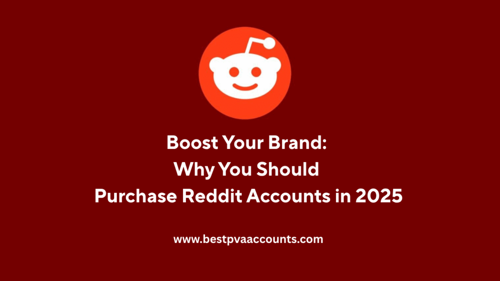 purchase Reddit accounts