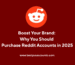 purchase Reddit accounts