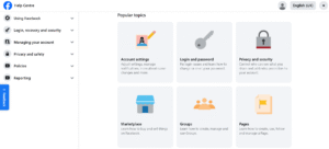 Facebook Help Center