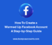 Warmed Up Facebook Account
