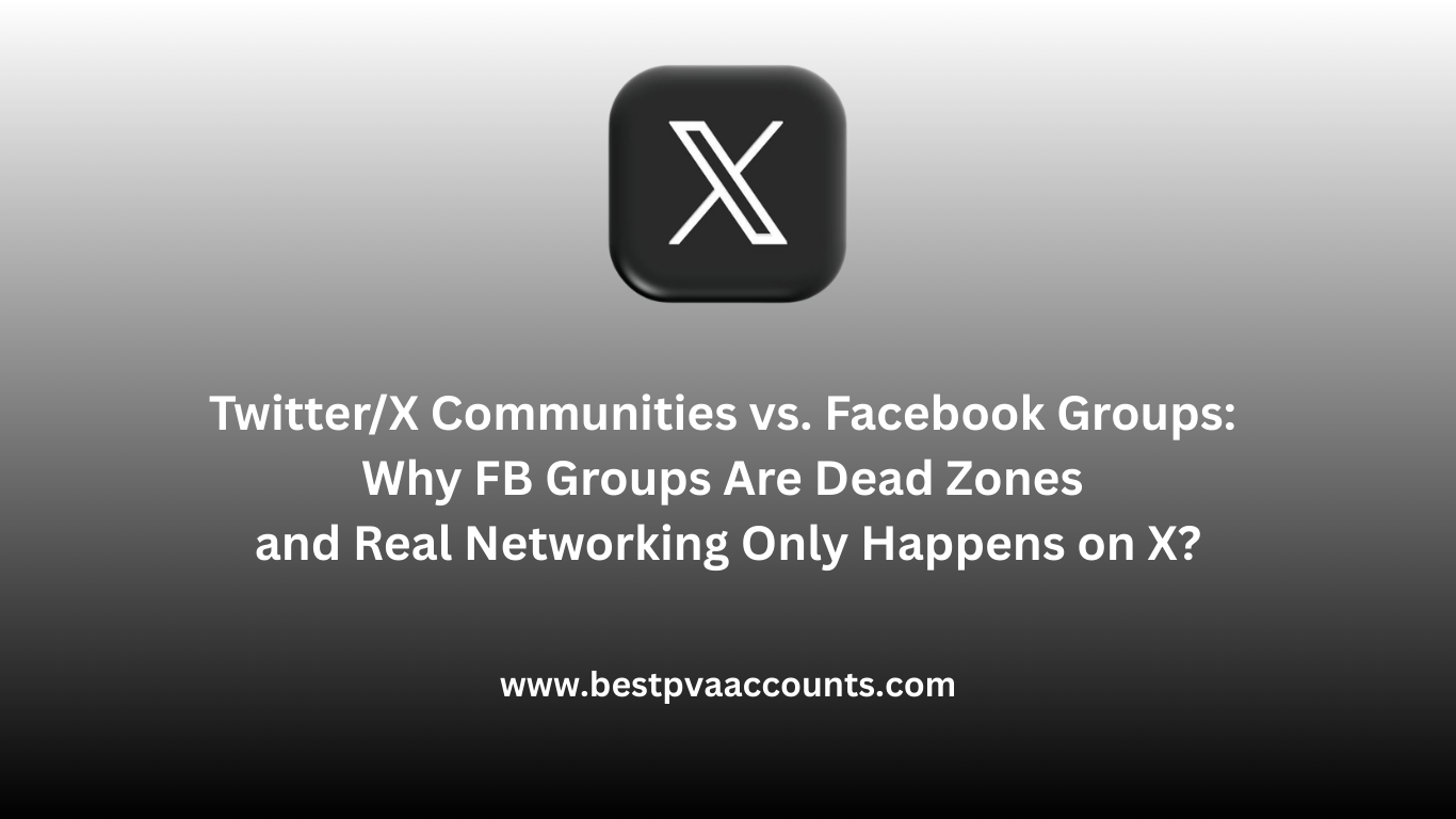 Twitter/X Communities vs. Facebook Groups