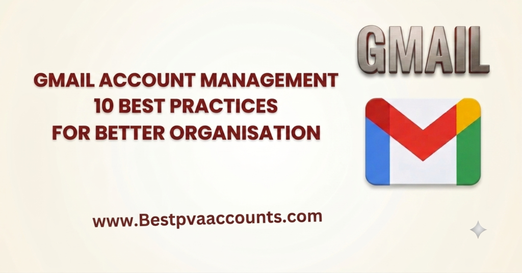 Gmail account management