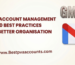 Gmail account management