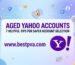 aged Yahoo accounts