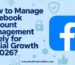 Facebook account management